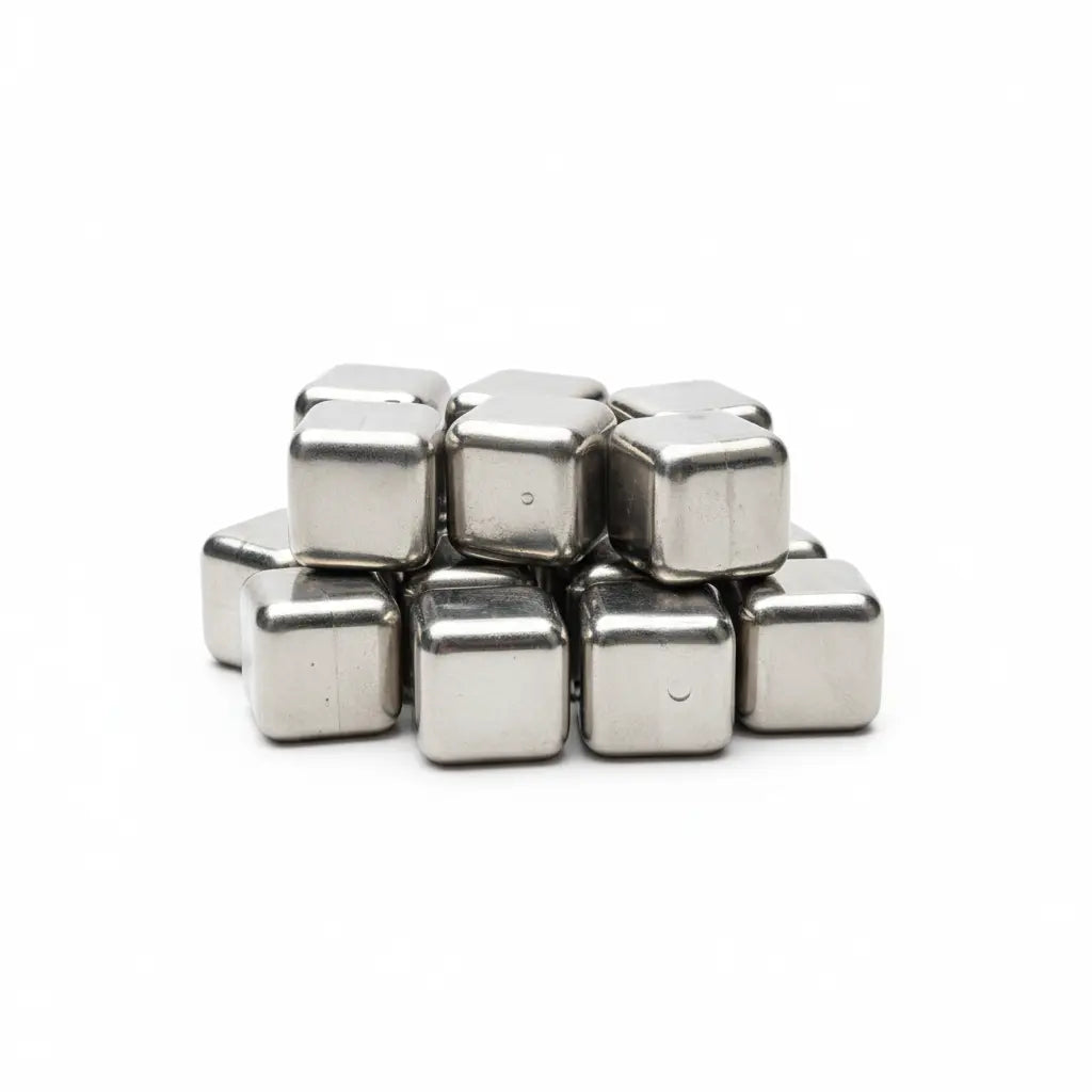 Koolcube Stainless Steel Ice Cubes - Non-Diluting, Eco-Friendly, Reusable Drink Chillers