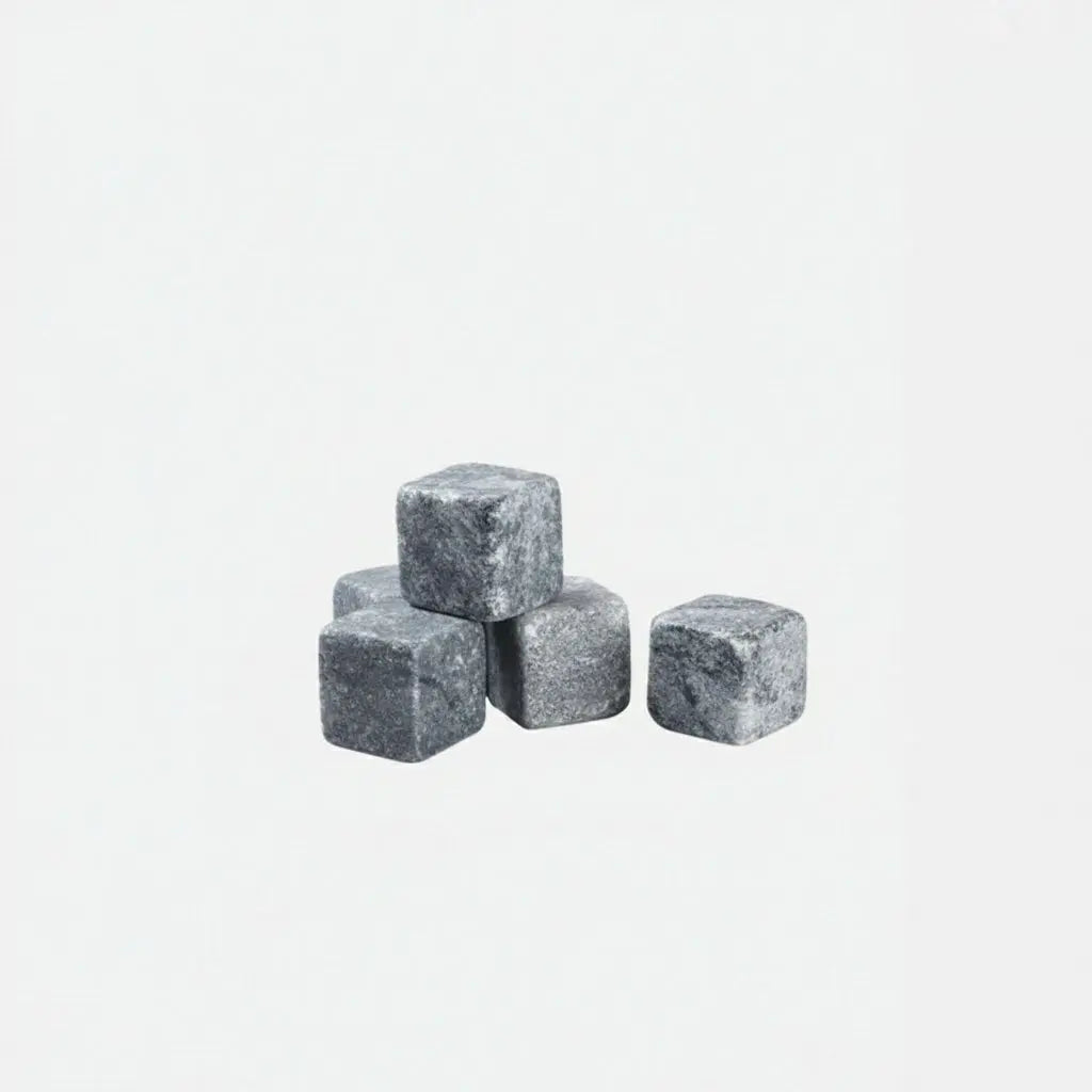 Koolcube Reusable Whiskey Stones - Non-Diluting Chill For Pure Flavor - Set of 4