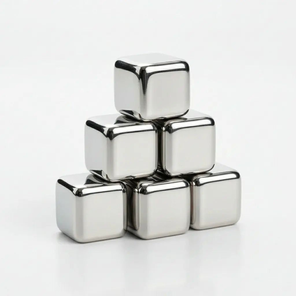 Koolcube Stainless Steel Ice Cubes - Non-Diluting, Eco-Friendly, Reusable Drink Chillers