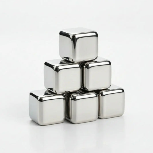 Koolcube Stainless Steel Ice Cubes - Non-Diluting, Eco-Friendly, Reusable Drink Chillers